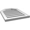 Ekena Millwork Octagonal Top Surface Mount PVC Gable Vent w/ 2"W x 1-1/2"P Brickmould Frame, 18"W x 24"H GVPOT18X2402SF - alternate 3